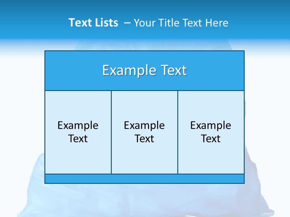 Trashbags Bin Junk PowerPoint Template