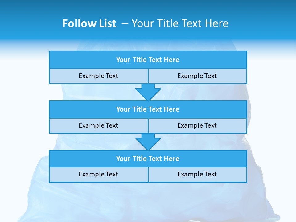 Trashbags Bin Junk PowerPoint Template