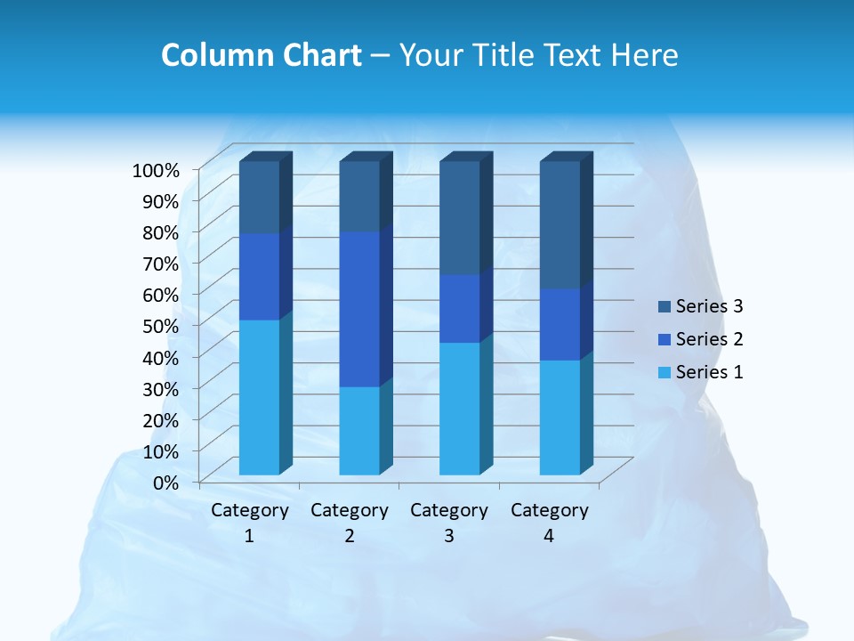Trashbags Bin Junk PowerPoint Template