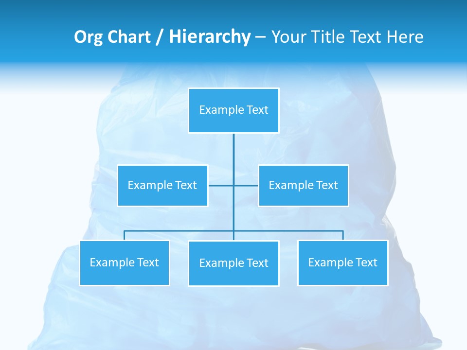 Trashbags Bin Junk PowerPoint Template
