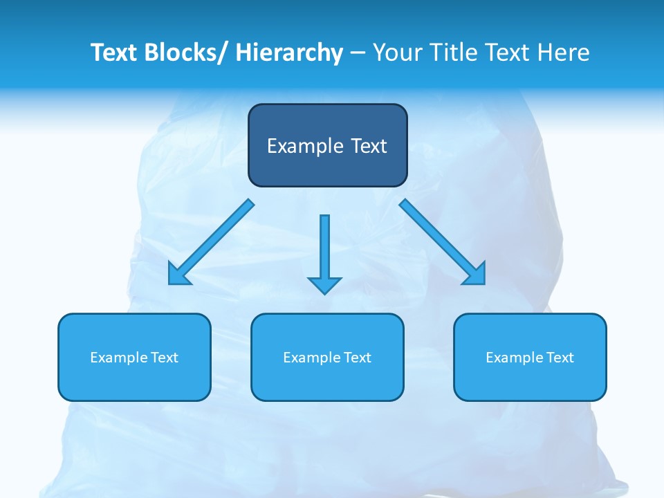 Trashbags Bin Junk PowerPoint Template