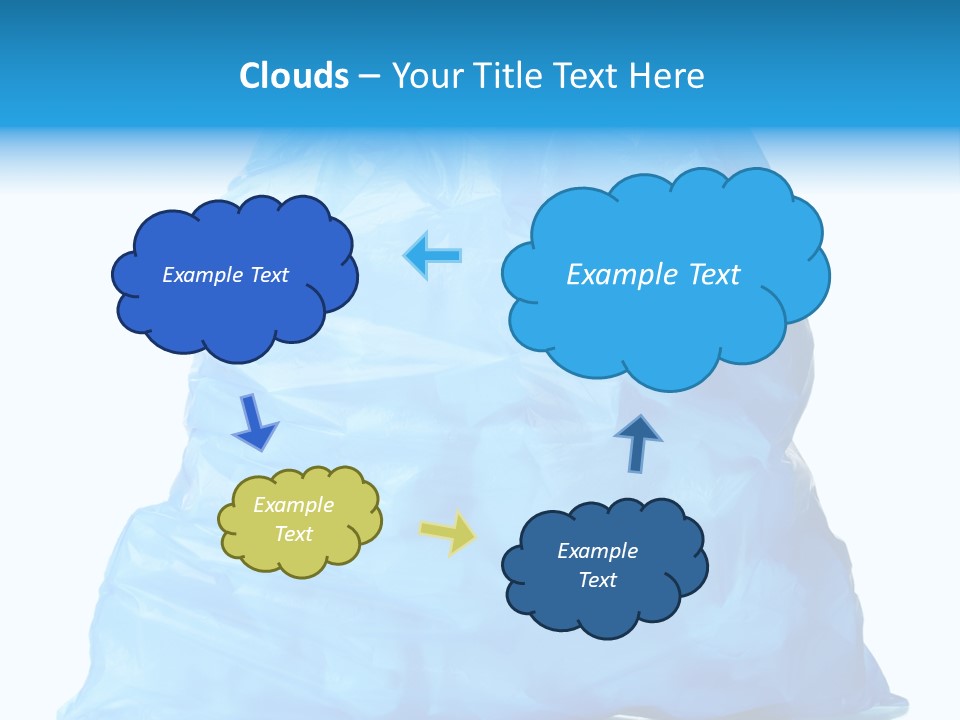 Trashbags Bin Junk PowerPoint Template