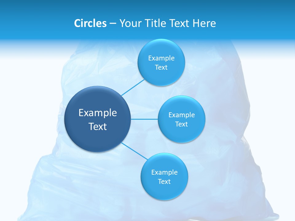 Trashbags Bin Junk PowerPoint Template