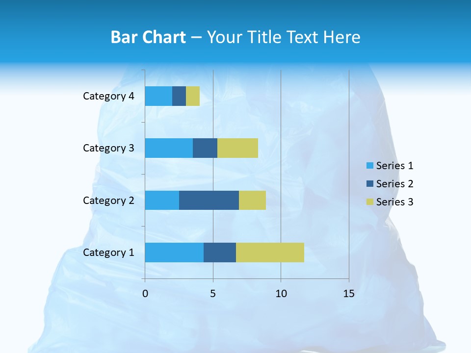 Trashbags Bin Junk PowerPoint Template