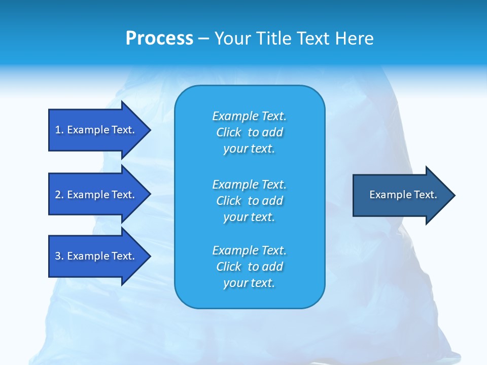 Trashbags Bin Junk PowerPoint Template