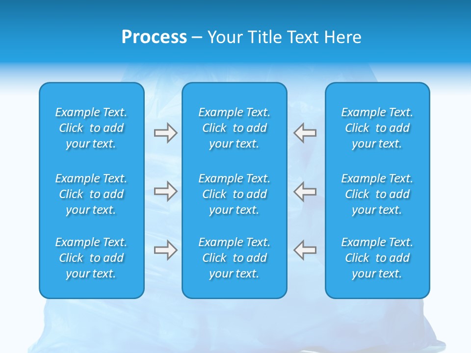 Trashbags Bin Junk PowerPoint Template