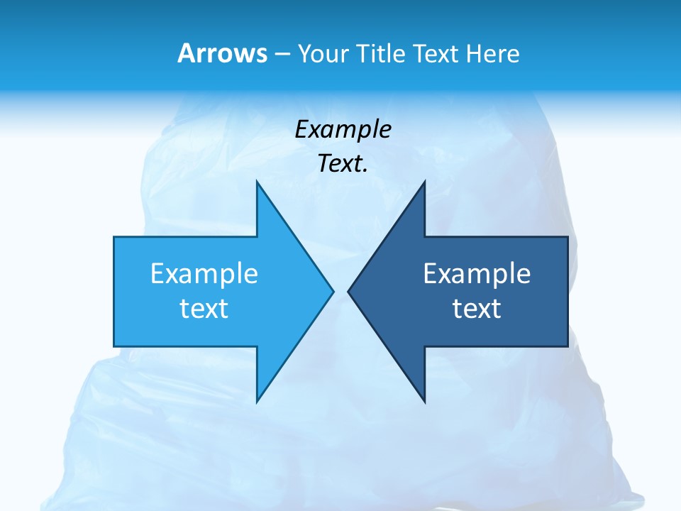 Trashbags Bin Junk PowerPoint Template