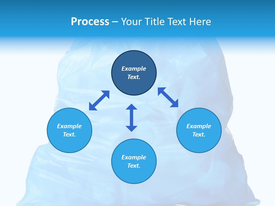 Trashbags Bin Junk PowerPoint Template