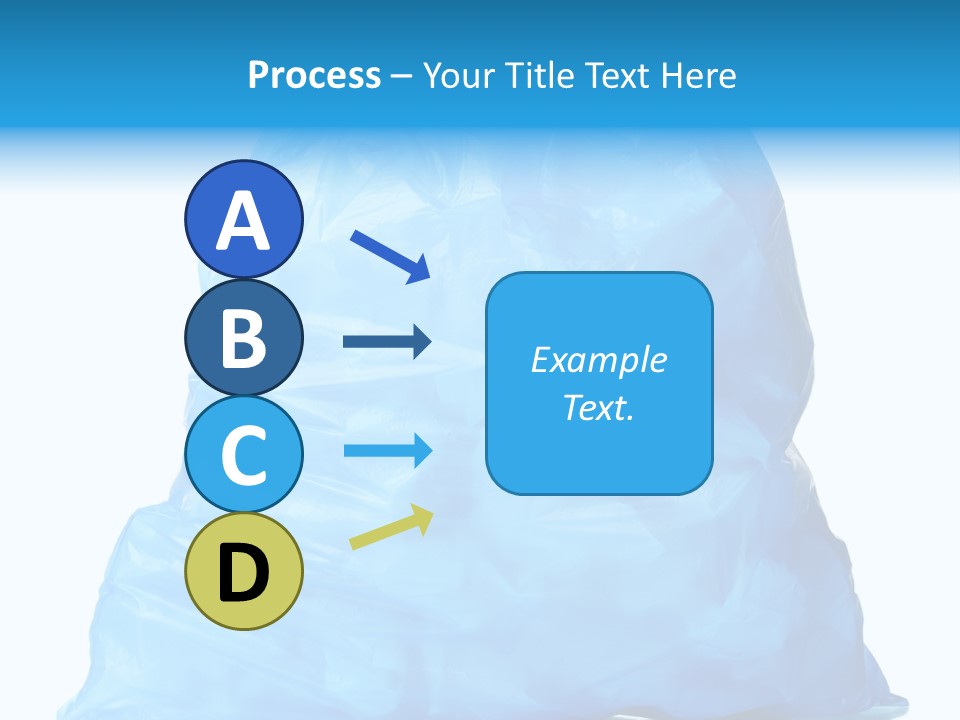 Trashbags Bin Junk PowerPoint Template
