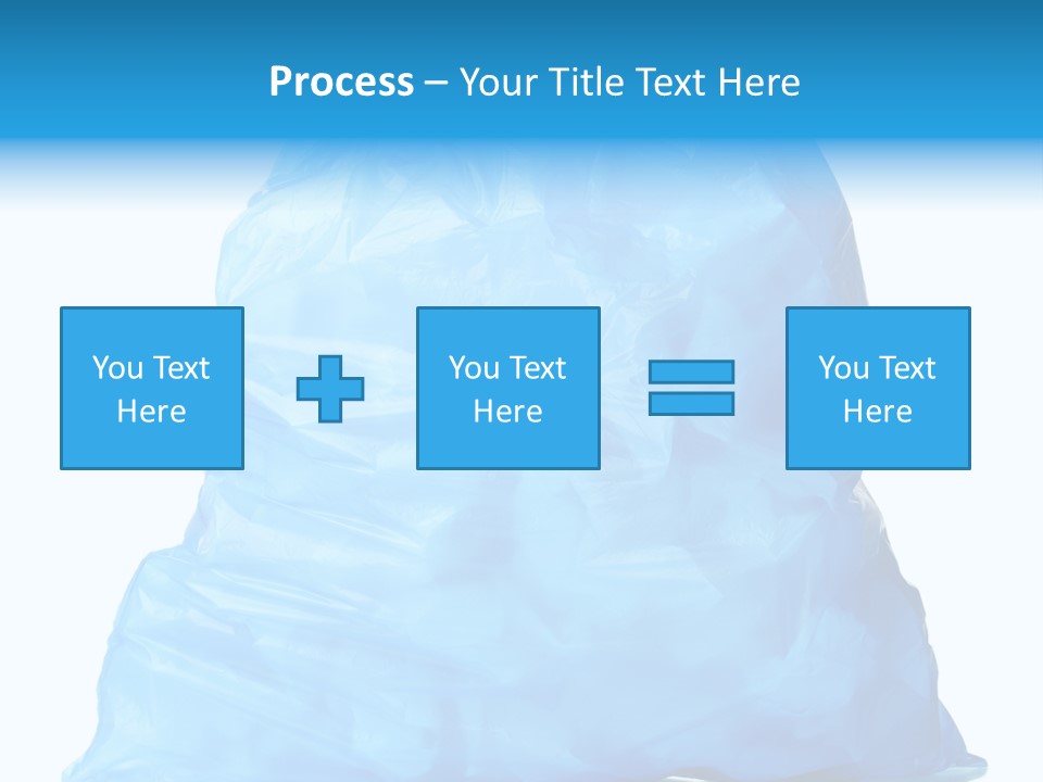 Trashbags Bin Junk PowerPoint Template