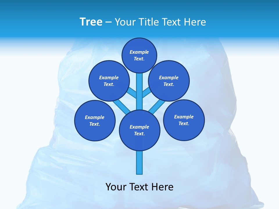 Trashbags Bin Junk PowerPoint Template