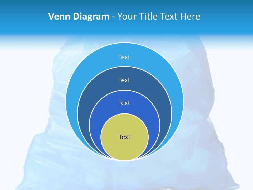 Trashbags Bin Junk PowerPoint Template