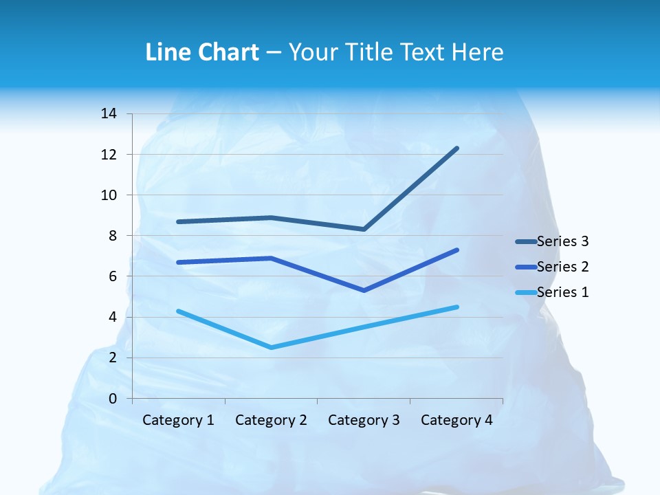 Trashbags Bin Junk PowerPoint Template