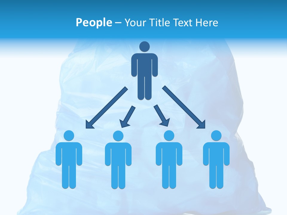 Trashbags Bin Junk PowerPoint Template