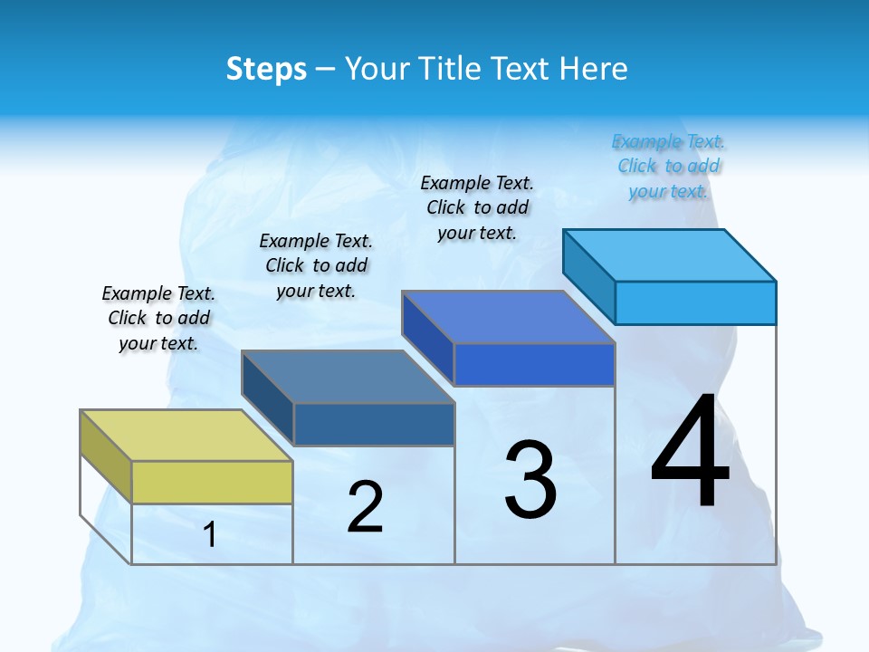 Trashbags Bin Junk PowerPoint Template
