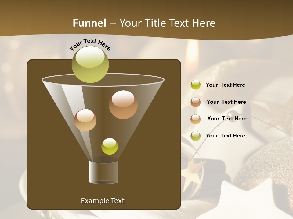 Silver Festive Dinner Table PowerPoint Template