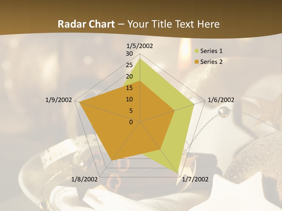 Silver Festive Dinner Table PowerPoint Template