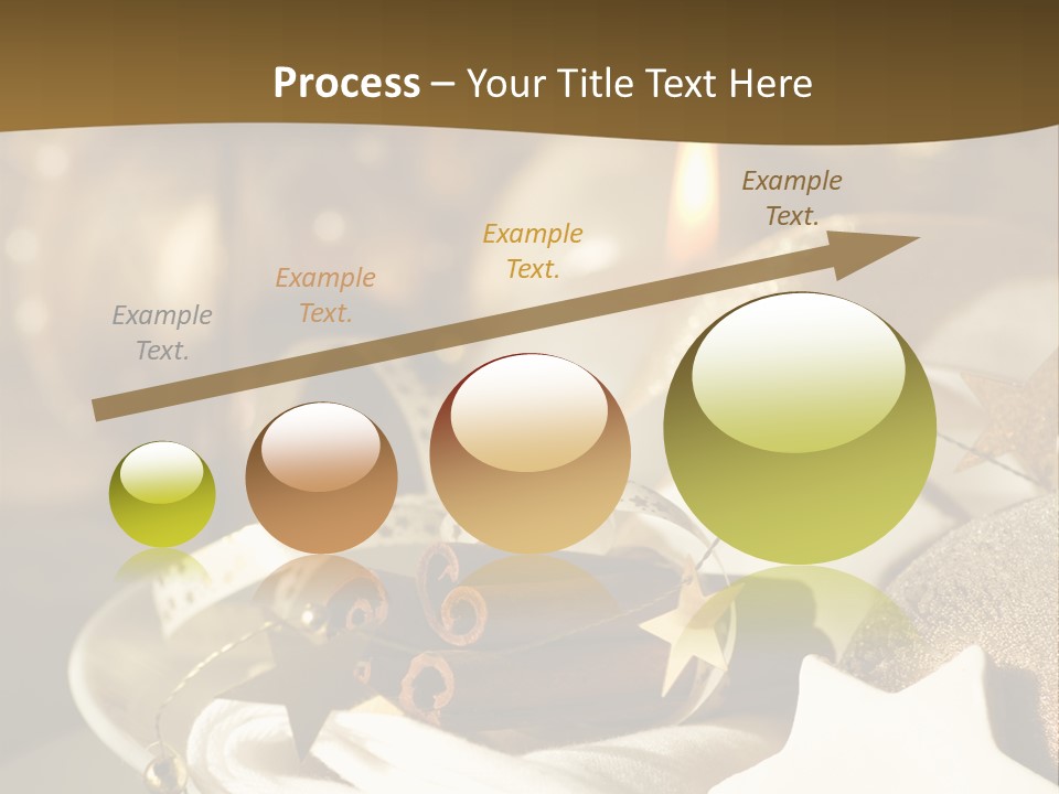 Silver Festive Dinner Table PowerPoint Template