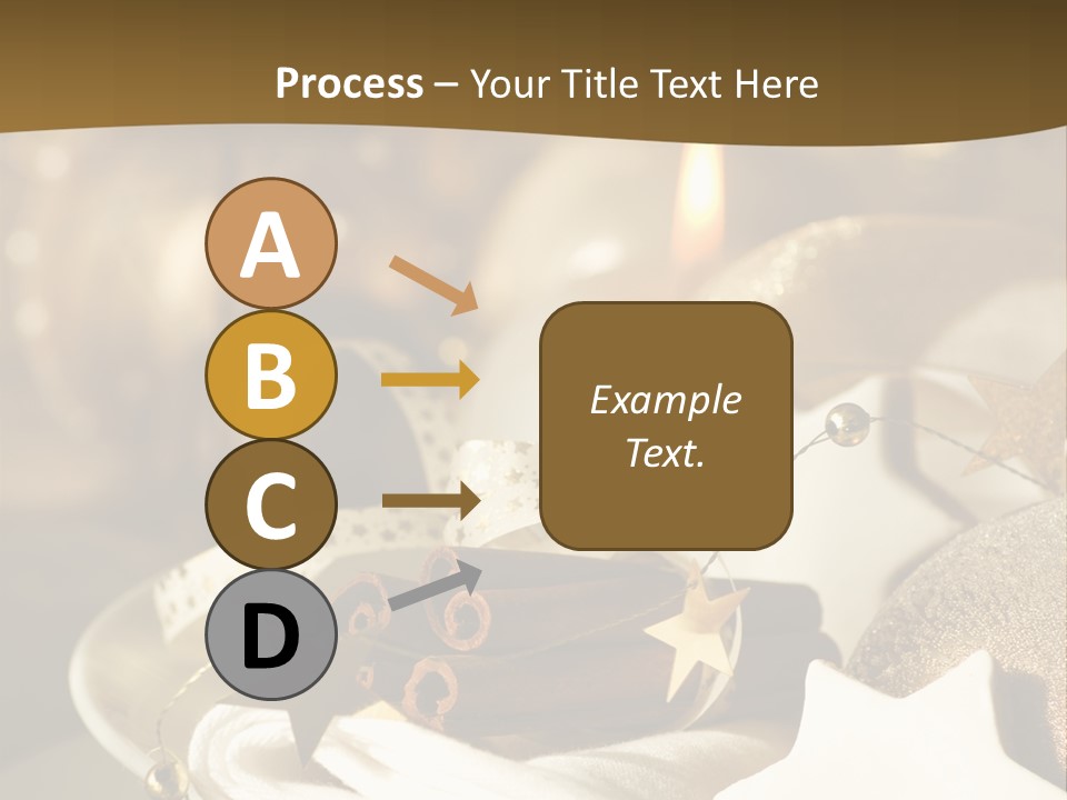 Silver Festive Dinner Table PowerPoint Template