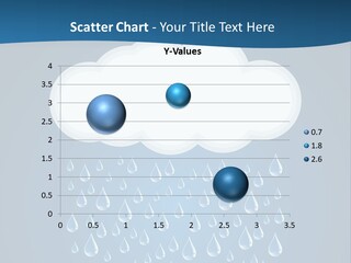 Blue Symbol Water PowerPoint Template