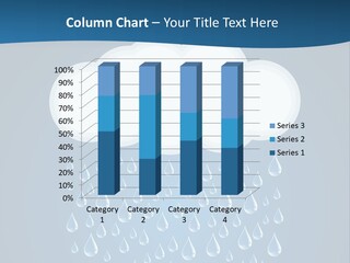 Blue Symbol Water PowerPoint Template