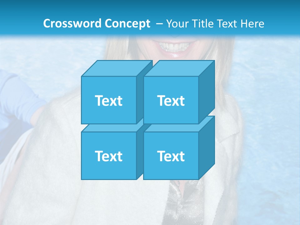 Pearls Beige Coat Gold Dress PowerPoint Template