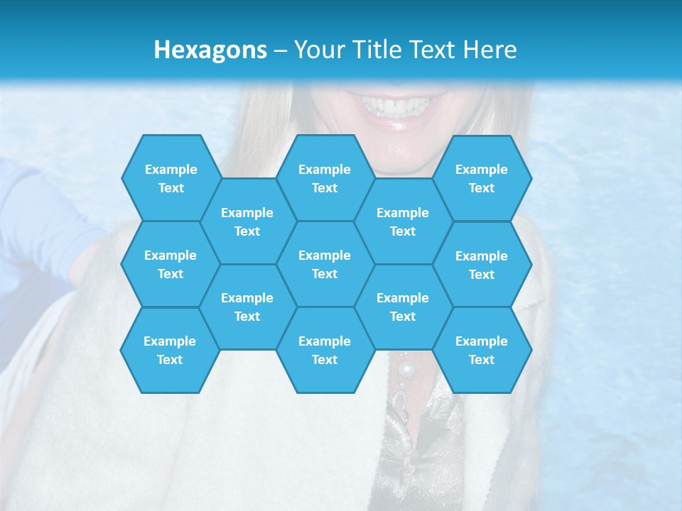 Pearls Beige Coat Gold Dress PowerPoint Template