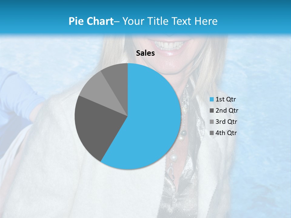 Pearls Beige Coat Gold Dress PowerPoint Template