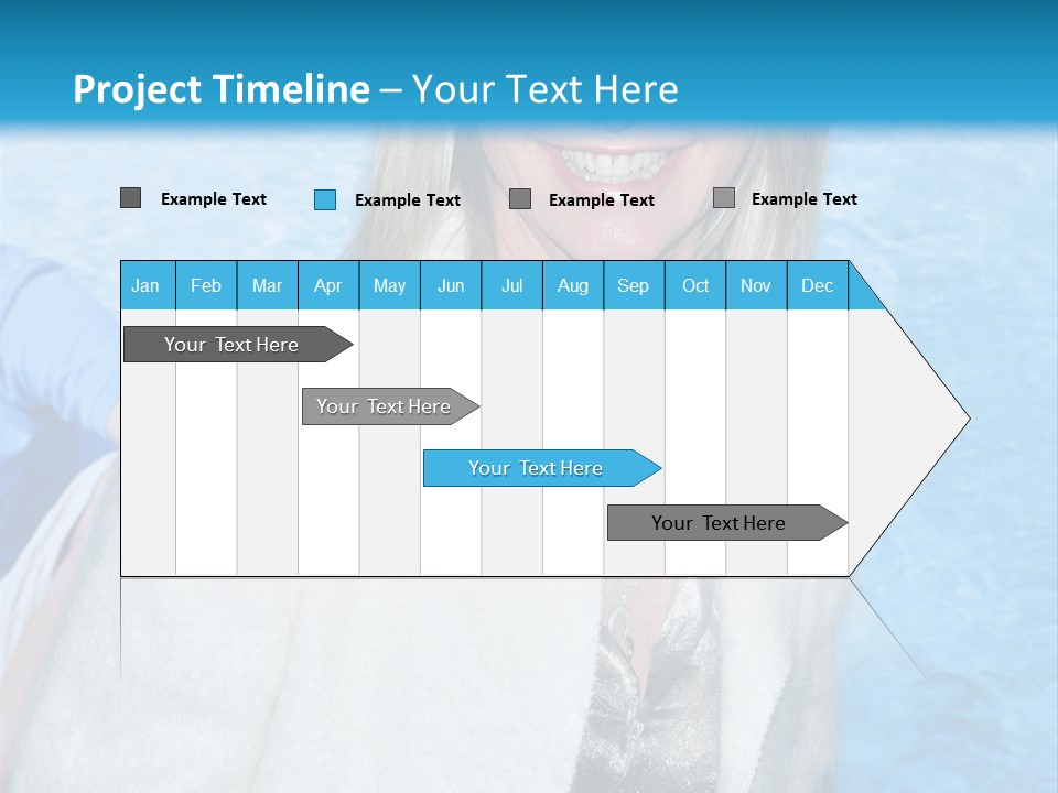 Pearls Beige Coat Gold Dress PowerPoint Template