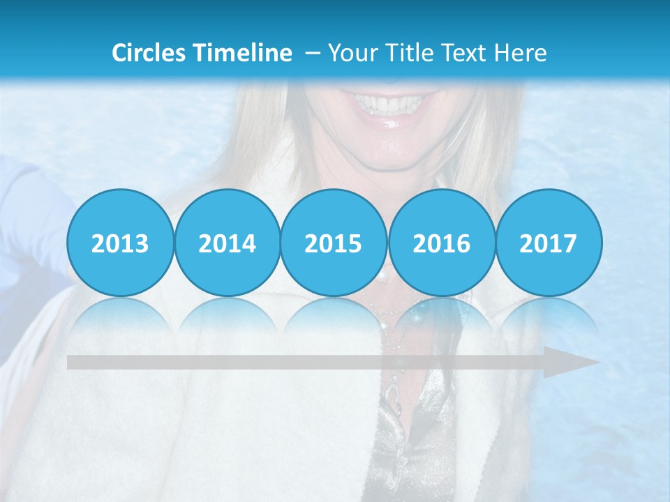 Pearls Beige Coat Gold Dress PowerPoint Template