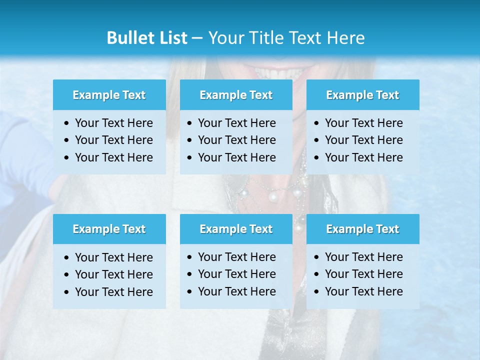 Pearls Beige Coat Gold Dress PowerPoint Template