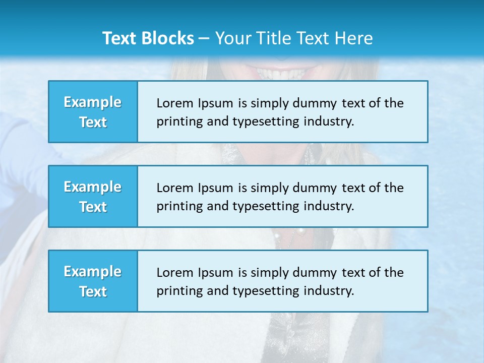 Pearls Beige Coat Gold Dress PowerPoint Template