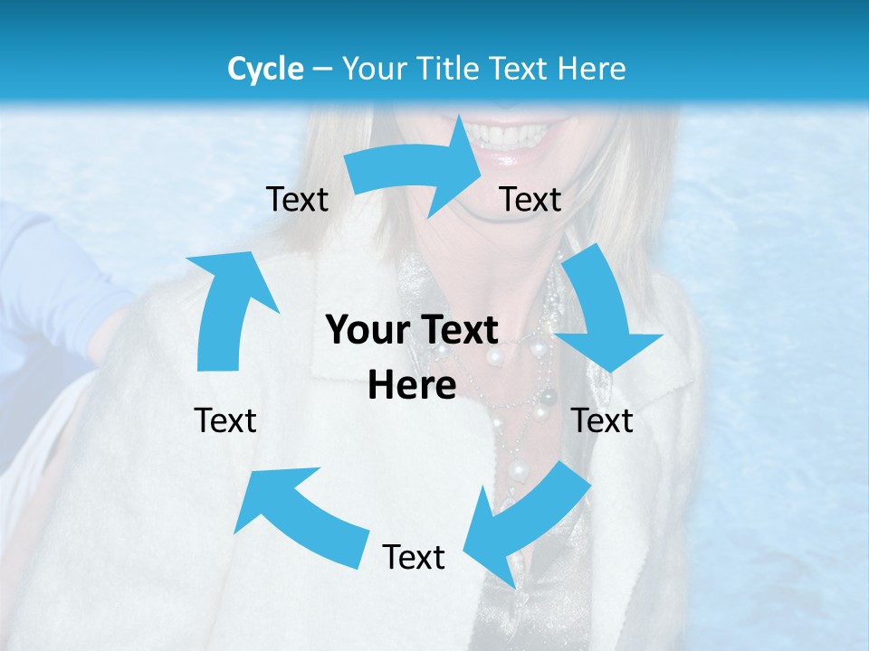 Pearls Beige Coat Gold Dress PowerPoint Template