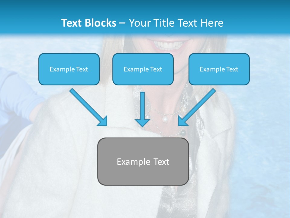 Pearls Beige Coat Gold Dress PowerPoint Template