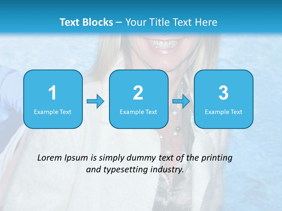 Pearls Beige Coat Gold Dress PowerPoint Template