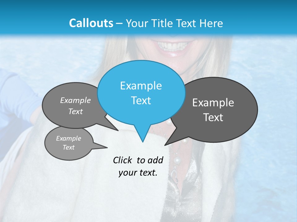 Pearls Beige Coat Gold Dress PowerPoint Template