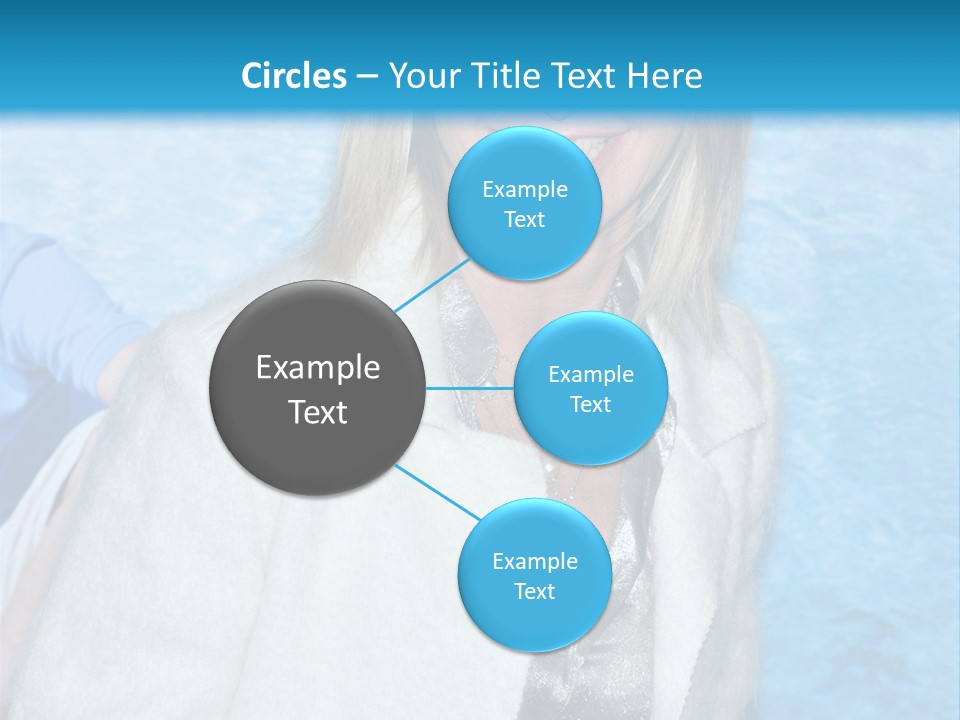 Pearls Beige Coat Gold Dress PowerPoint Template