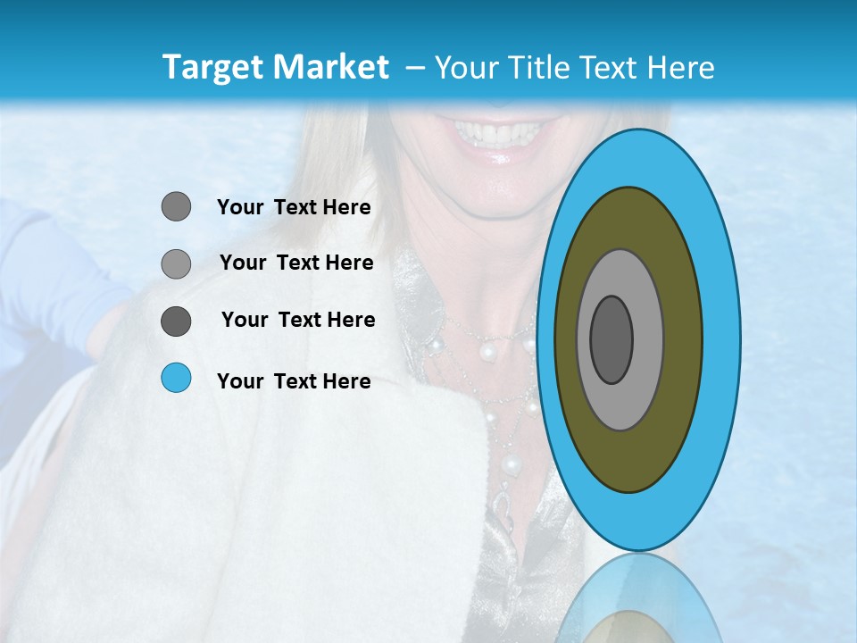 Pearls Beige Coat Gold Dress PowerPoint Template