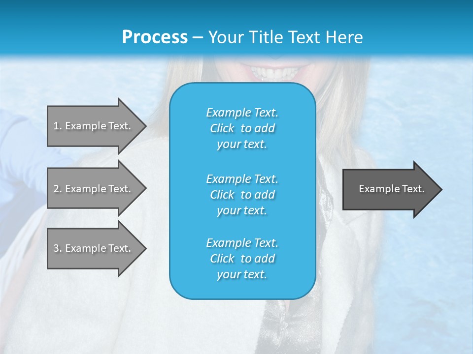 Pearls Beige Coat Gold Dress PowerPoint Template