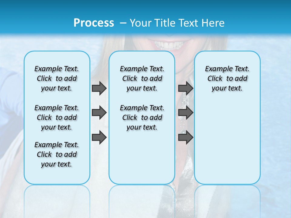 Pearls Beige Coat Gold Dress PowerPoint Template