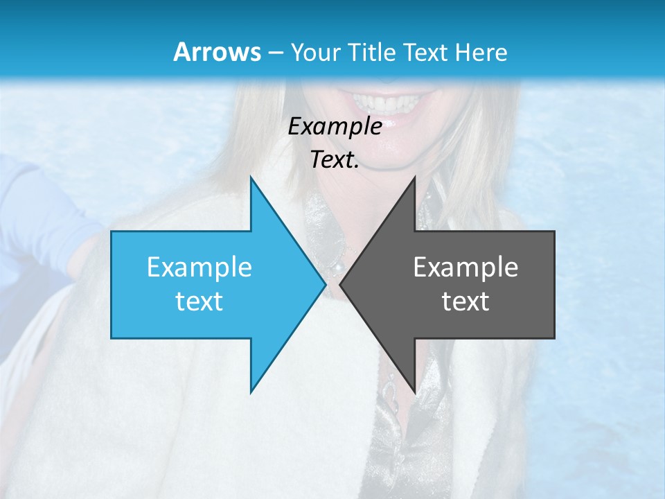 Pearls Beige Coat Gold Dress PowerPoint Template