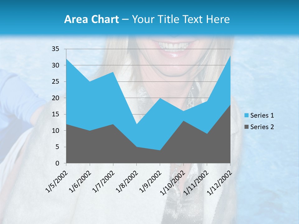 Pearls Beige Coat Gold Dress PowerPoint Template