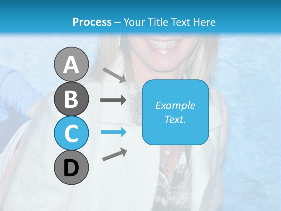 Pearls Beige Coat Gold Dress PowerPoint Template