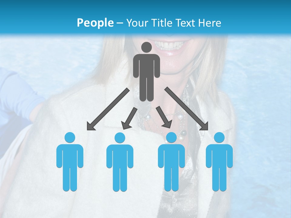 Pearls Beige Coat Gold Dress PowerPoint Template