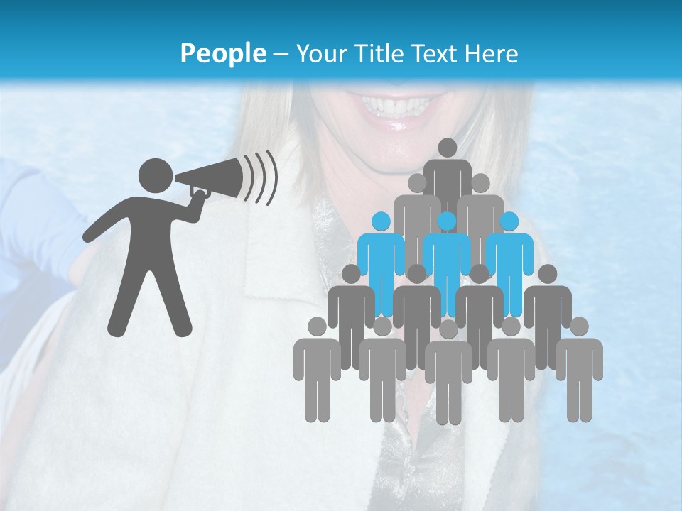 Pearls Beige Coat Gold Dress PowerPoint Template