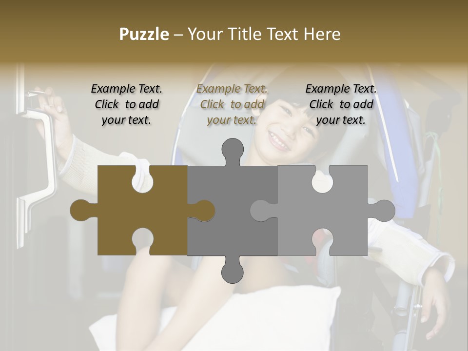 Thai Four Year Old Multiracial PowerPoint Template