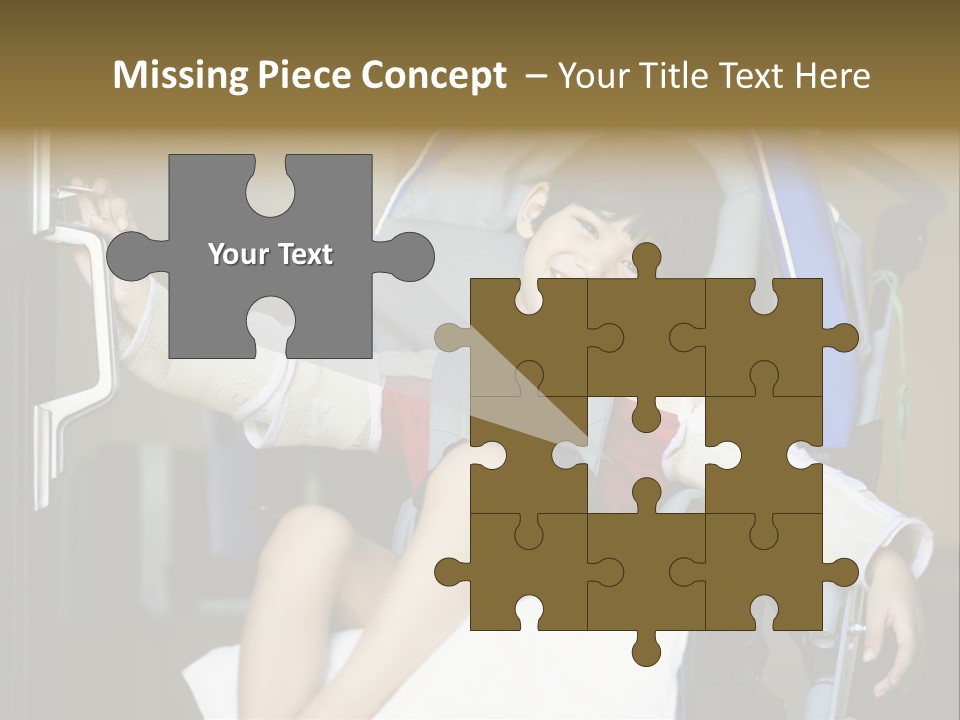 Thai Four Year Old Multiracial PowerPoint Template