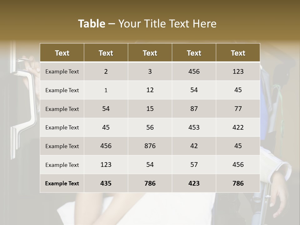 Thai Four Year Old Multiracial PowerPoint Template