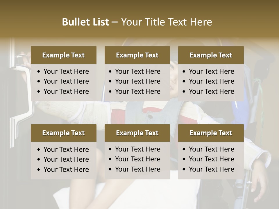 Thai Four Year Old Multiracial PowerPoint Template