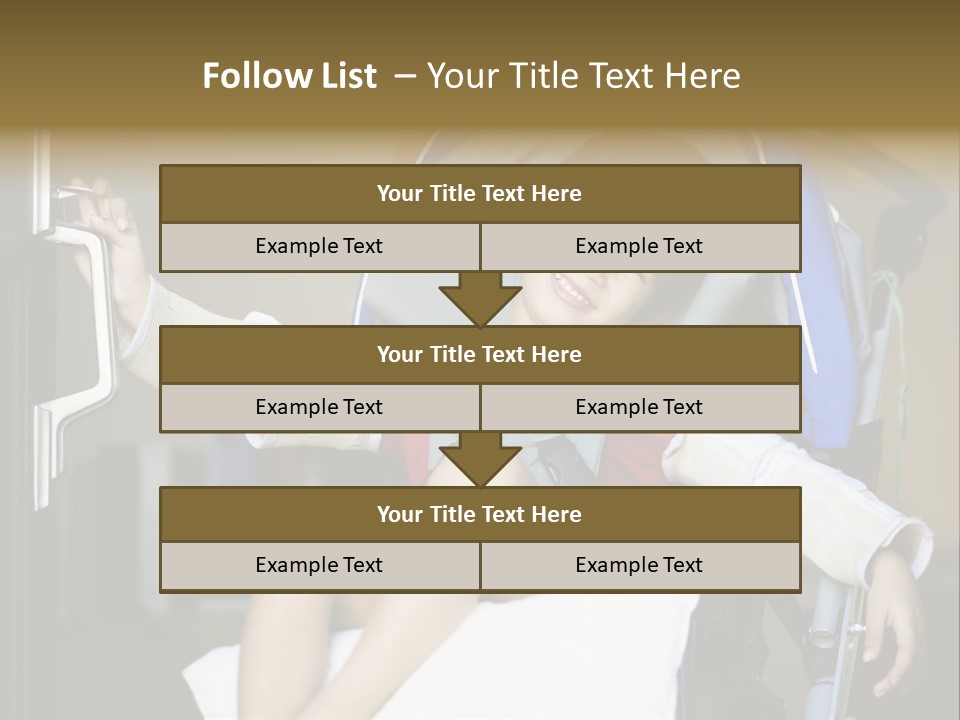 Thai Four Year Old Multiracial PowerPoint Template